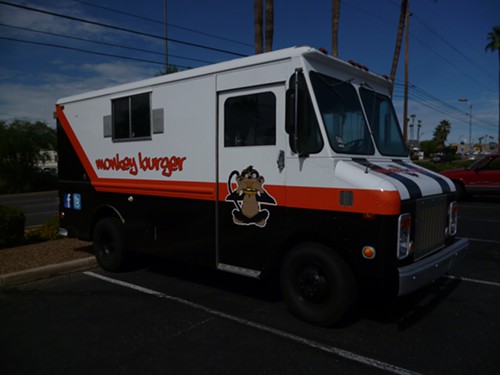 Monkey Burger even has its own food truck.