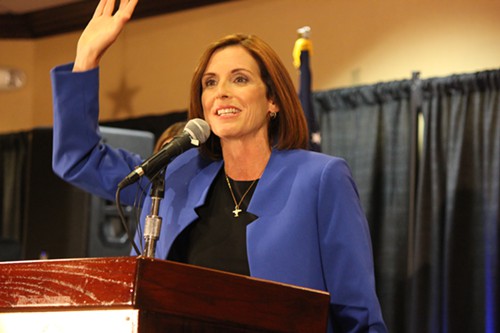 Martha McSally (R-Ariz.) thanks voters for their participation on Election Day 2014.